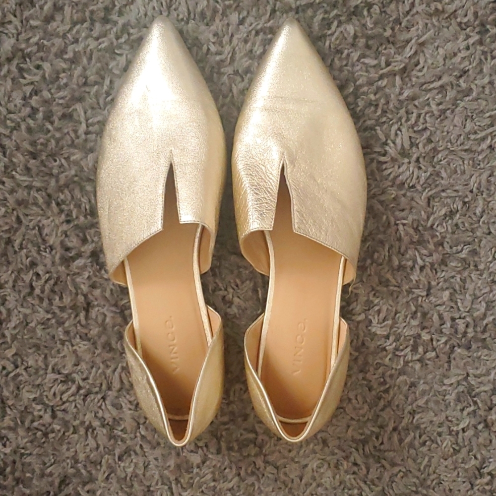 Vince. flats. Real leather! Brand new.
